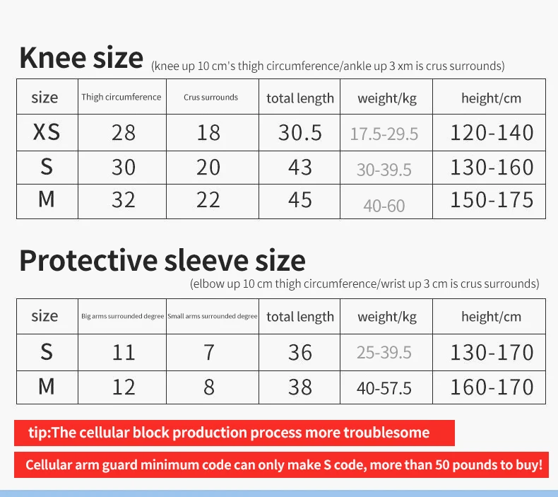Children's Anti-Collision Honeycomb kneecap protection basketball football elbow protection skating children armguard