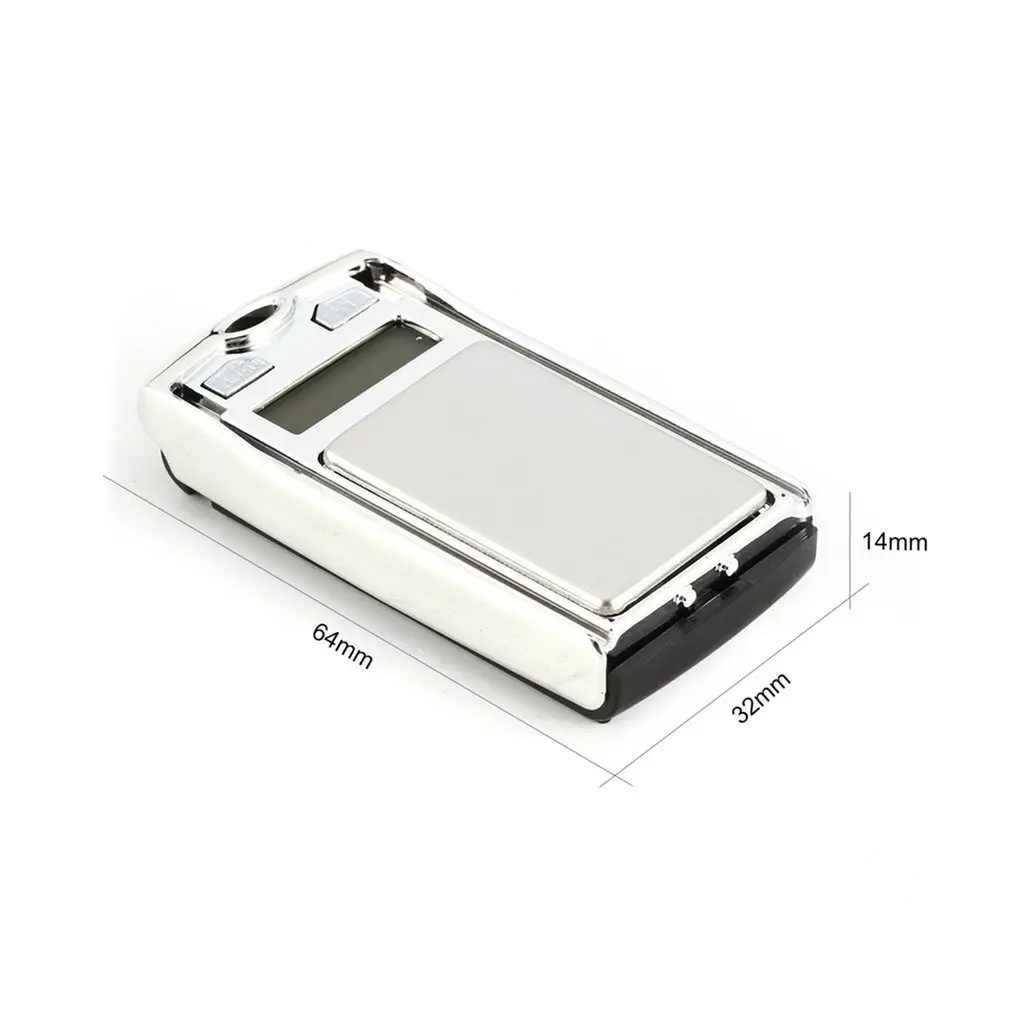 

100gx0.01g MINI LCD Electronic Digital Pocket Scale Jewelry Gold Weighting Scale Gram Balance Weight Scales As Car Key