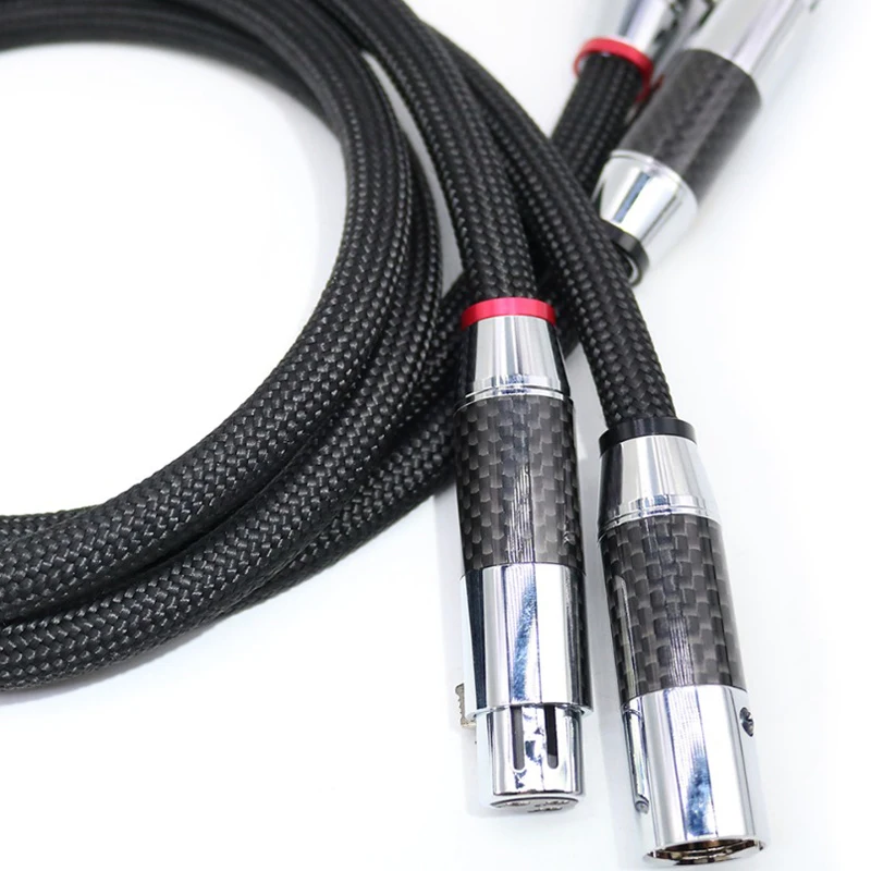 Hi end Fi FA 220 ПВХ 2 ядра Медь из бескислородной меди ПК OCC Женский XLR Сделано в Китае на