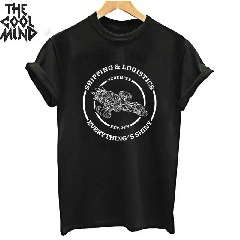 MO0148ZCM-BLK COOLMIND, чистый хлопок, короткий рукав, крутая луна, принт, женская футболка, повседневная, свободная, летняя, женская футболка, крутая, Круглый ворот, футболка, женские футболки - Цвет: MO0148ZCM-BLK