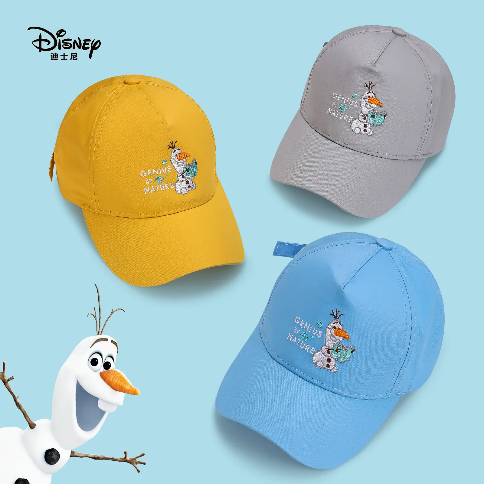 

Disney Child Bucket Hat Sun Protection Hats Upf 50 Baseball Cap for Kids New Summer Pure Cotton Sun Hat for Children Adjustable