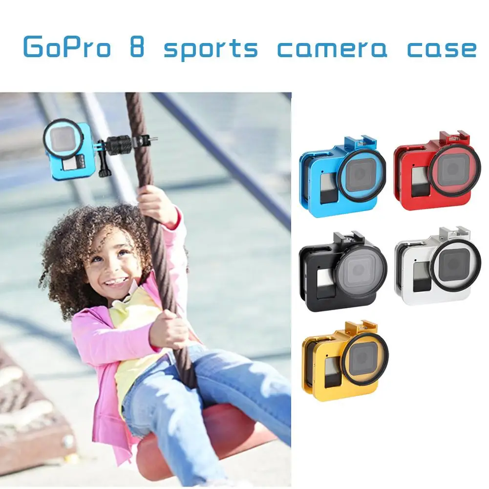 Металлический каркас защитный чехол набор для спортивной камеры GoPro 8 корпус 52 мм