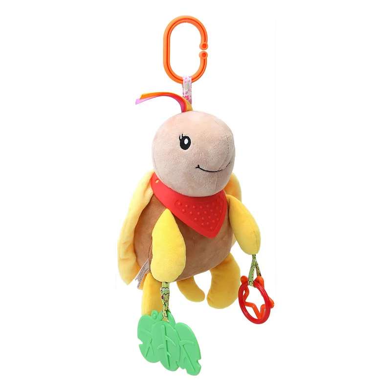 tortoise Детские игрушки для детей от 0 до 12 месяцев, мягкие животные, куклы, детская кроватка, мобильная коляска, Погремушки для новорожденных - Цвет: tortoise