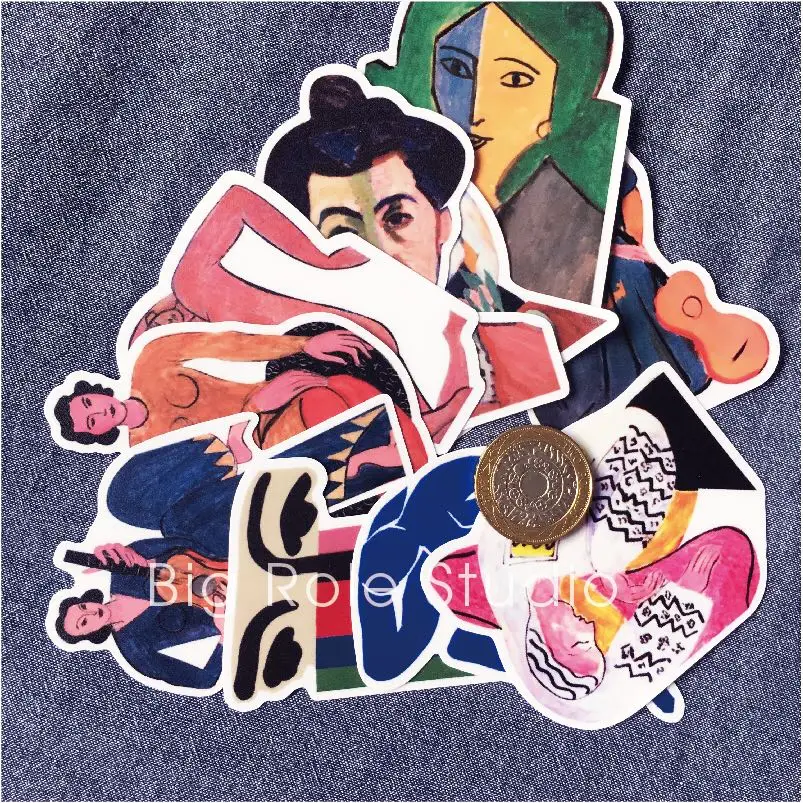 Чехол-наклейка с абстрактным рисунком Матисса чехол для тележки ноутбука