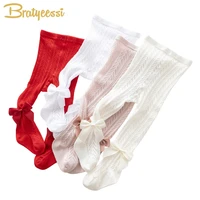 lace baby girl tights summer spirng big bow baby tights for girls pantynose kids stockings for newborn baby girl clothes 0 24m