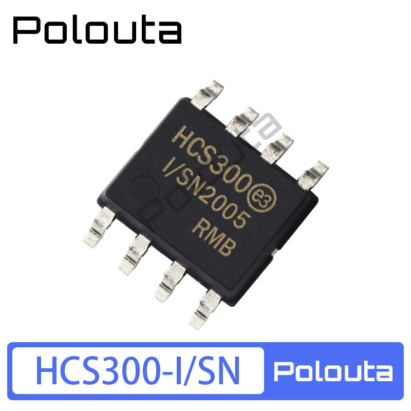 

4 Pcs Polouta HCS300-I/SN HCS300 SOP-8 IC Chip SMD Encoder Arduino Nano Integrated Circuits Diy Electronic Kit Free Shipping