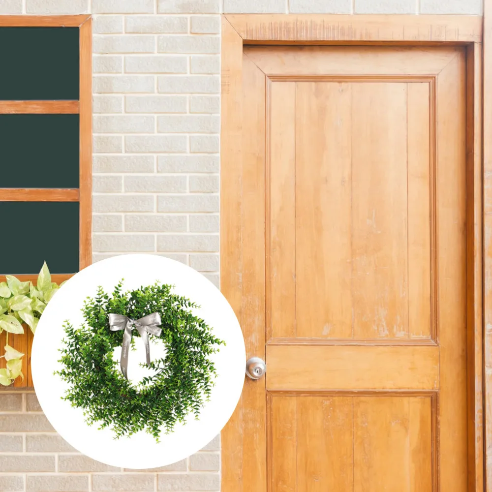 1 шт. украшение из эвкалипта в виде банта Рождественская гирлянда Эвкалиптовый