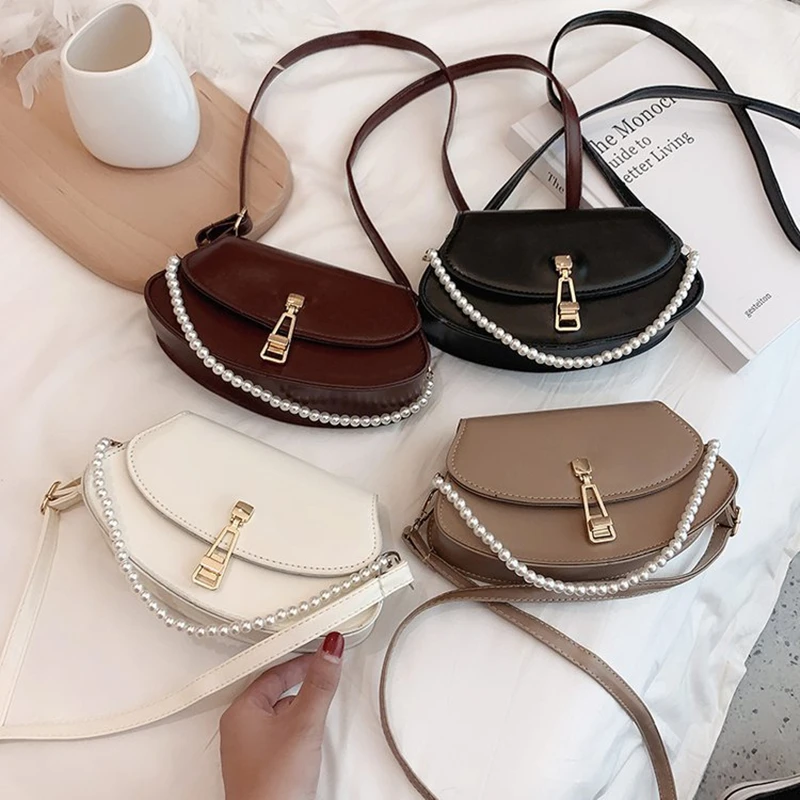 

Youpi mobile phone bag simple 2020 pearl trend one-shoulder mobile phone bag messenger lady dumpling small bag mobile phone bag