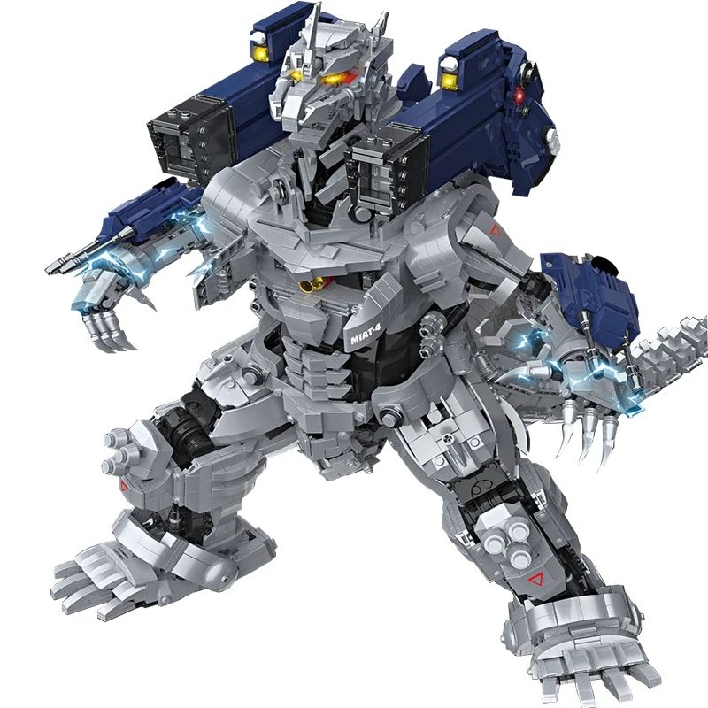 4000 шт. создатель мир Юрского Дино Godzillaed Мега строительные блоки модель мс машин