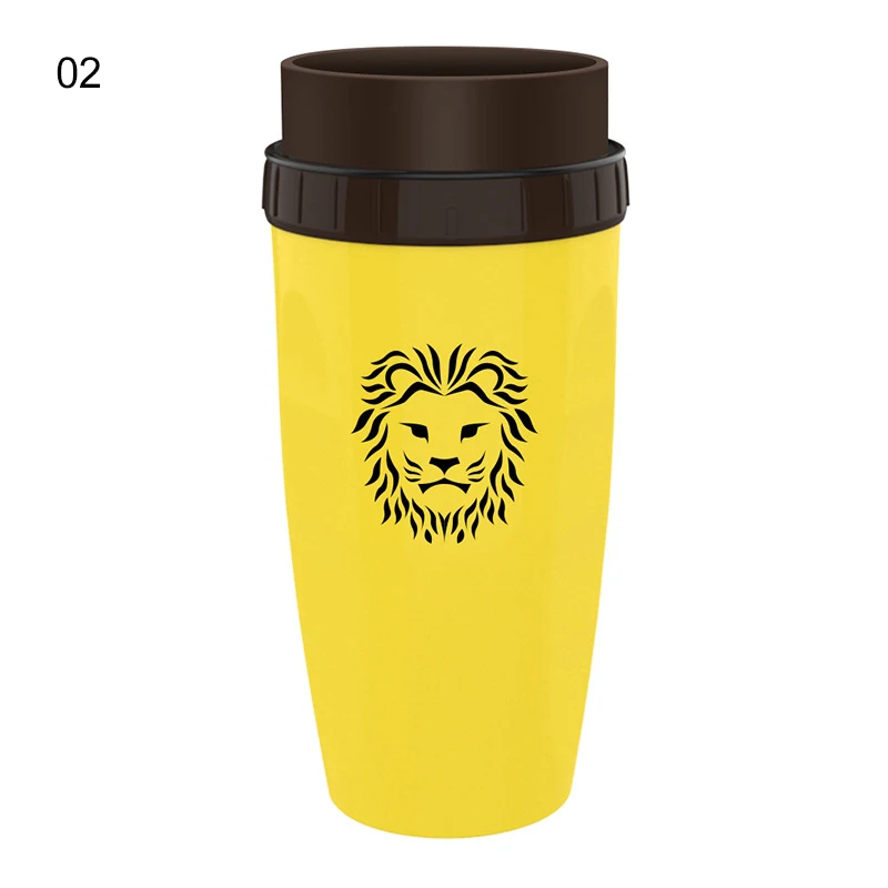 

Durable Double Layer Coverless Twist Cup Portable Handy Straw Cup For Children FEA889