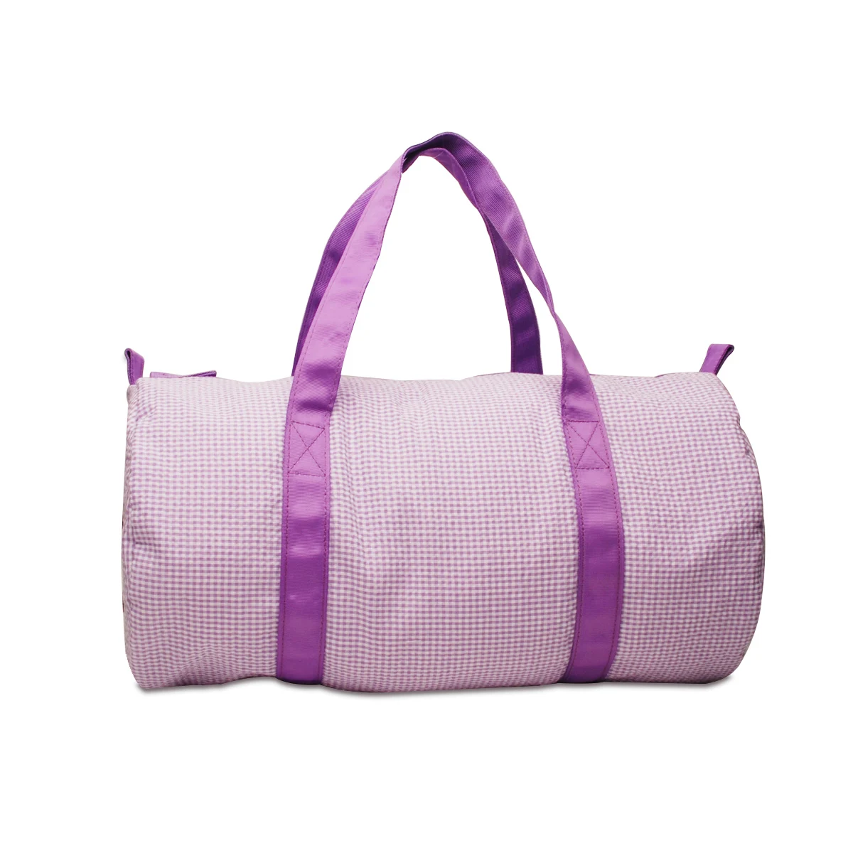 6PCS Samples Kids Travel Overnight Bag Seersucker Carry On Lightweight Weekender Duffel Bag For Children DOM112-1856