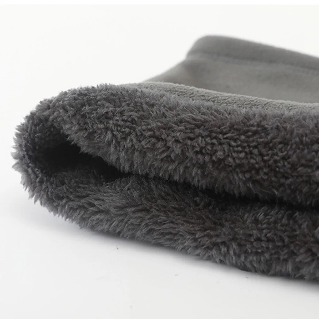 

Unisex Contrast Color Neck Warmer Fleece Knitted Scarves Warmer Fashion Scarf Hiking Face Head Wrap Bandana Bufandas Female #T1P