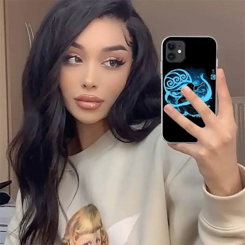 

The Last Airbender Black art Phone Case For iphone 12 mini 5 5s 5c se 6 6s 7 8 plus x xs xr 11 pro max