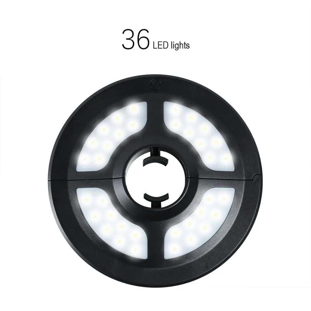 Солнечный зонт светильник 36 светодисветодиодный уличный фонарь для кемпинга