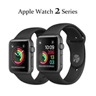 Apple Watch Series 2 GPS 38 мм42 мм оригинальный черный и белый чехол из нержавеющей стали спортивный ремешок Смарт-часы