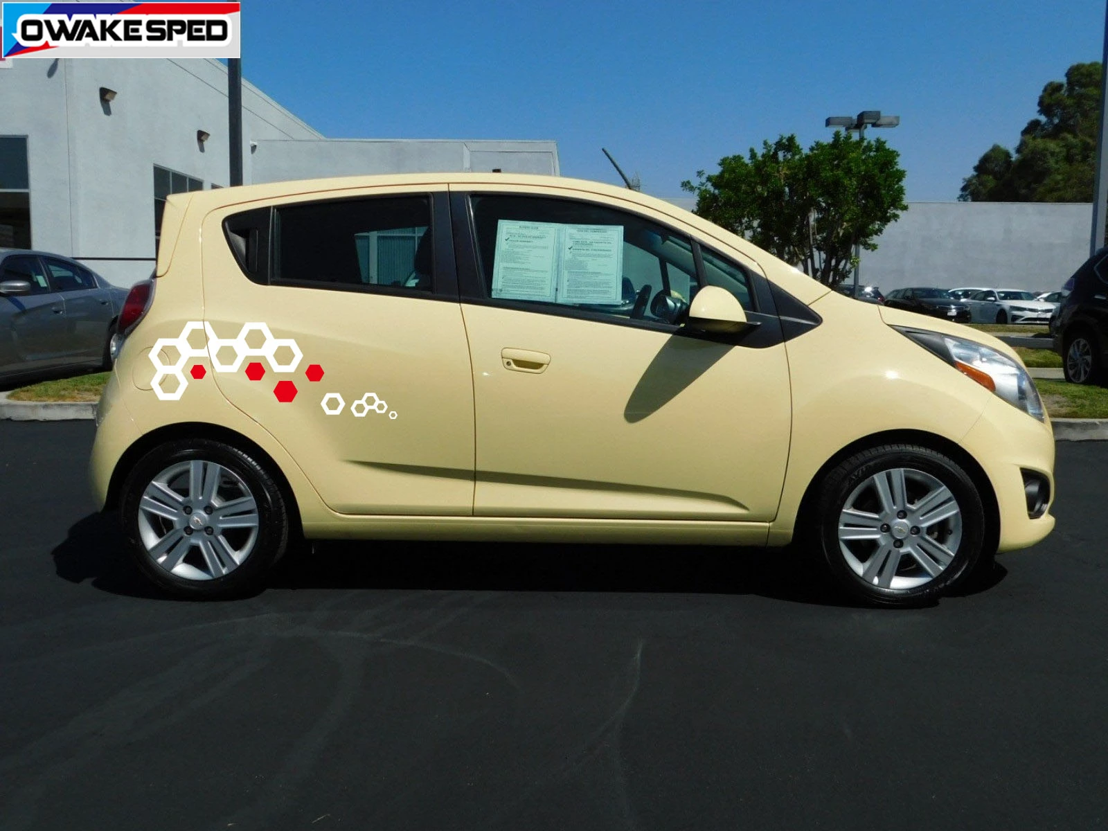 Геометрический Графика виниловые наклейки для автомобиля двери кузова декор