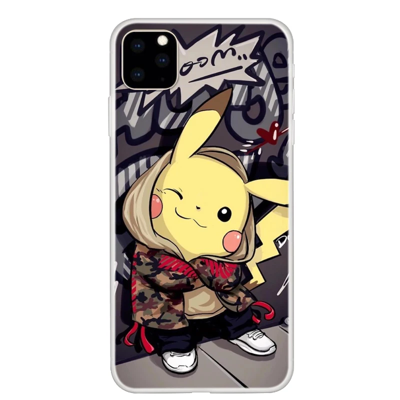 For iPhone 11 Pro X XS Max XR 7 8 6 6s Plus Case Cartoon Patterned Fundas 2019 Soft Silicone Cover Coque |