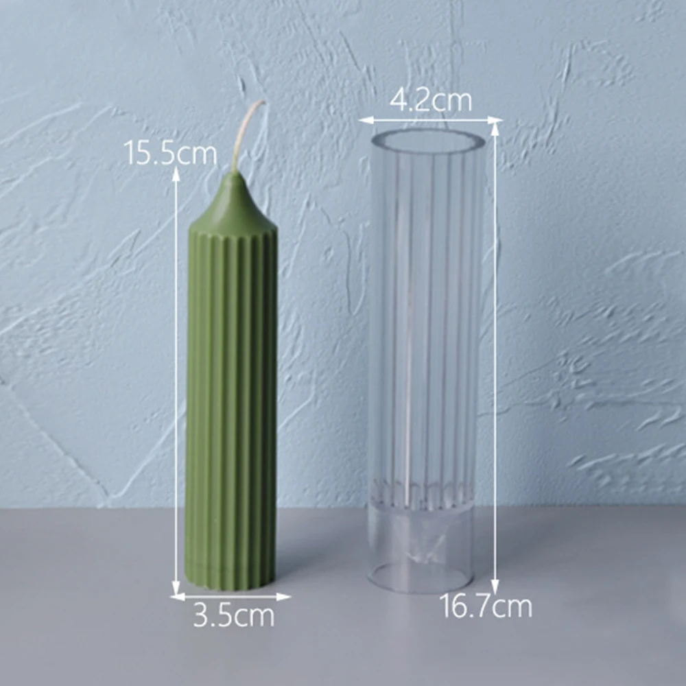 Модель свечи ручной работы Нетоксичная многоразовая 3D силиконовая модель сделай