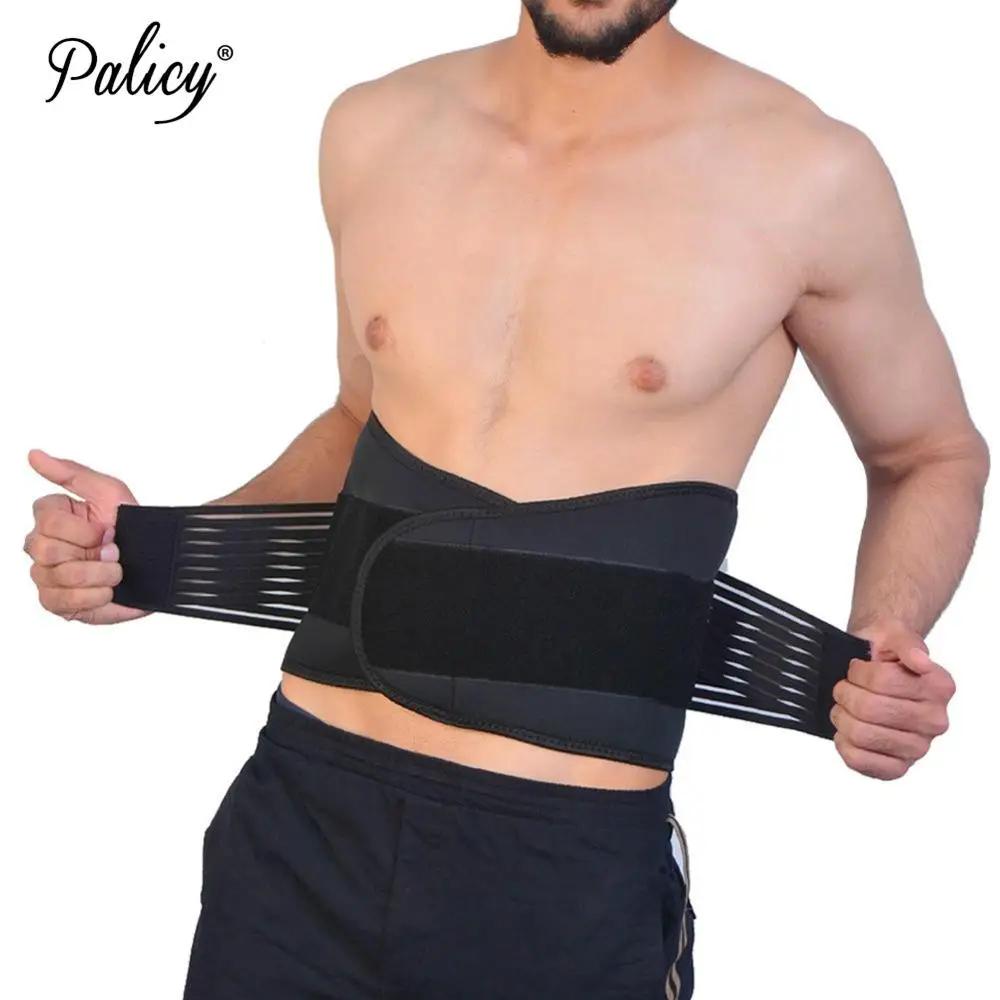 Medical Waist Belt for Back Pain Waist Trainer and Back Support Slim Fit Jogging Belt Adjustable Neoprene Flat Stomach Shapers