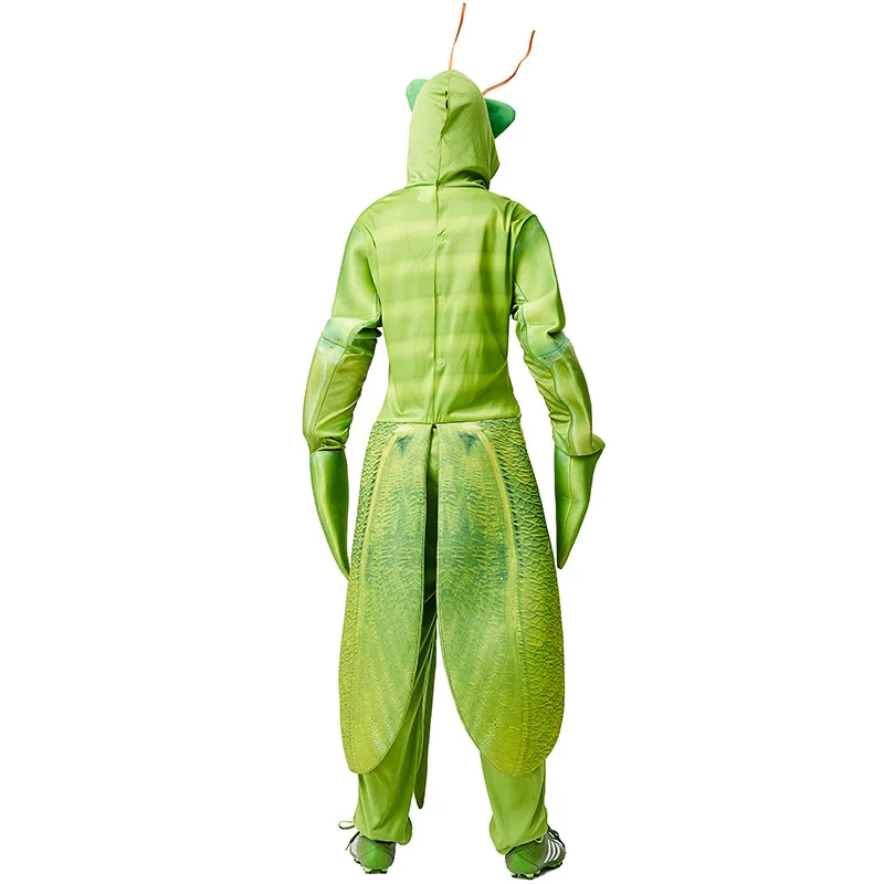 

WEPBEL Mantis Anthropomorphic Elastic Clothing Park Zoo Garden Activity Work Uniform Male Parents-Child