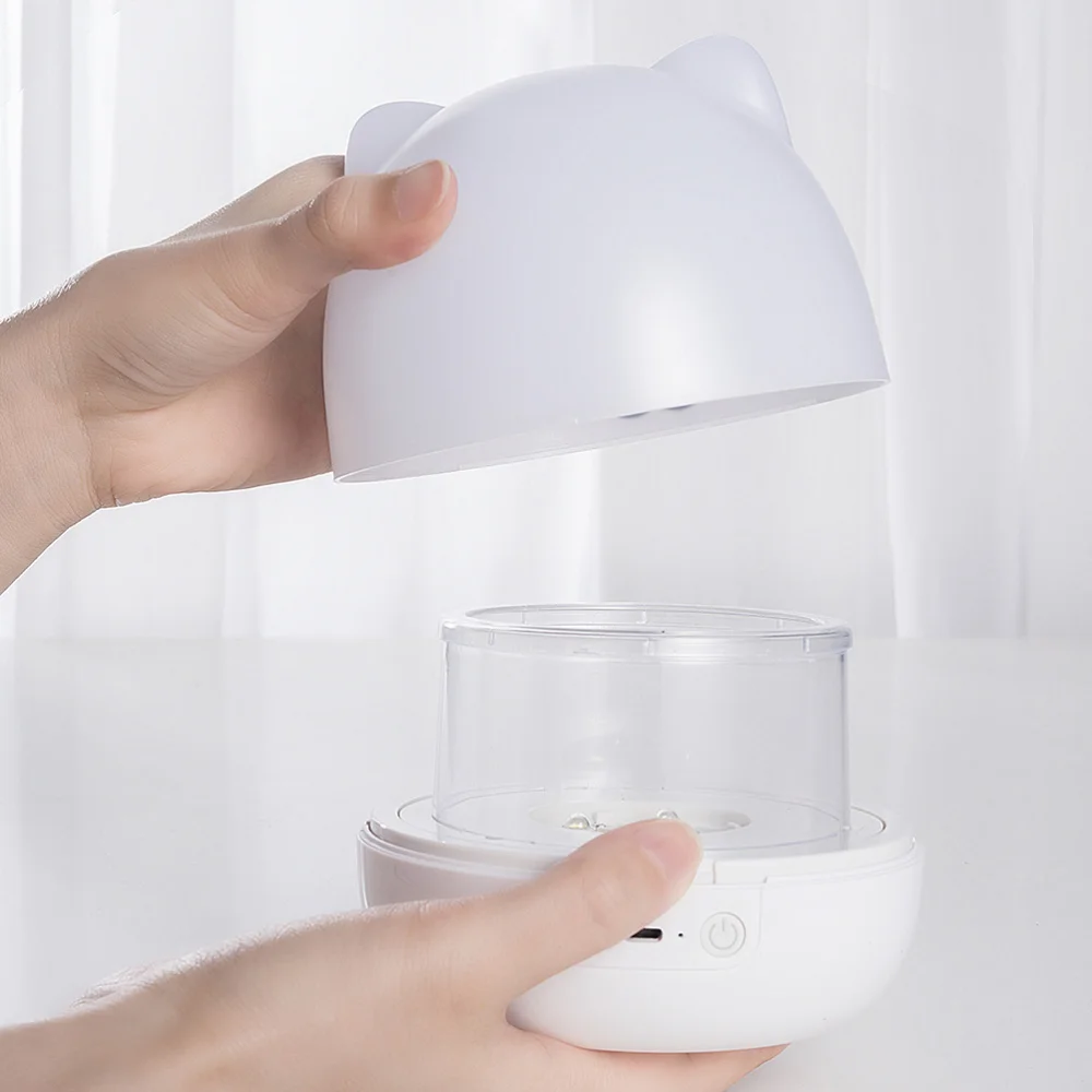 

1Pc Night Light Rotating Lamp Kids Bedside Lamp for Home Hotel