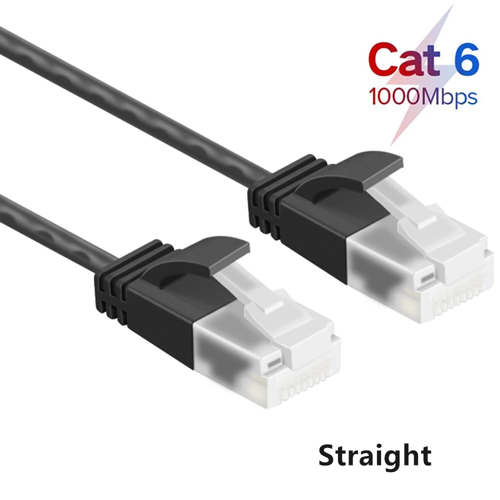 Сверхтонкий Ethernet-кабель Cat6 сетевой кабель RJ45 Lan UTP для совместимый патч-корд