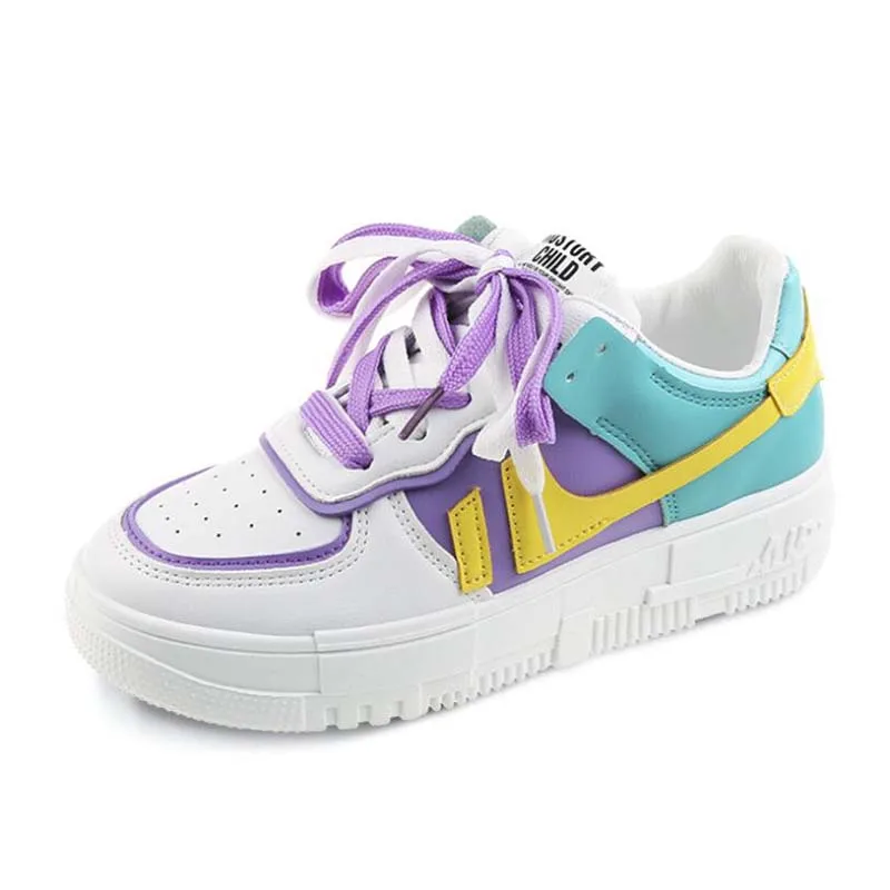 

2021 spring new women sneakers shoes fashion Casual shoes Platform sneakers Women shoes Student shoes plus size XL 42 shoes