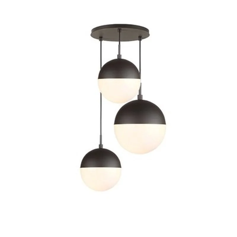 Современные подвесные светильники черный стеклянный шар подвесной светильник