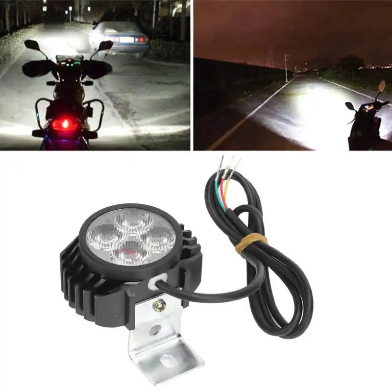 

Светодиодный ная передняя фара для мотоцикла, IP65, водонепроницаемая, 1000 лм