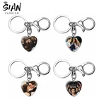 Брелки с подвеской в виде персонажа Сумерки из фильма Bella Эдвард Джейкоб ренесми, стеклянные купольные брелки с застежкой, Пряжка для унисекс, ювелирные изделия, подарки