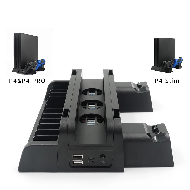 Зарядное устройство для консоли SONY PS4 Slim Pro Многофункциональная подставка