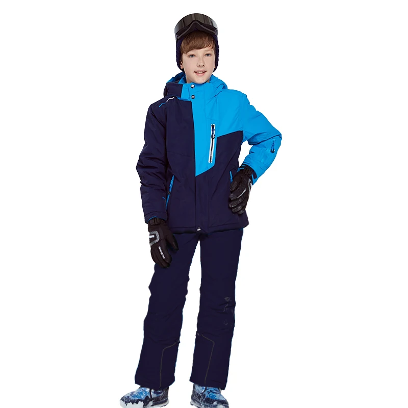 Лыжный костюм Phibee одежда для маленьких мальчиков и девочек Теплые