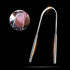 1 шт., скребок для языка из нержавеющей стали