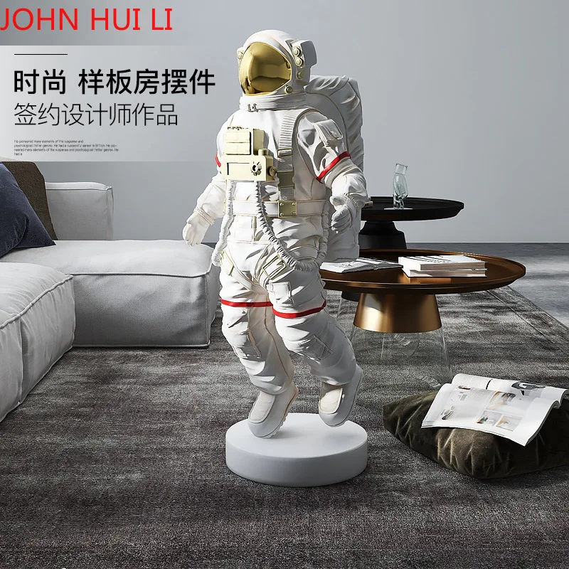 

Creative Astronaut Living Room Welcome Large Floor Decoration Next To The Astronaut Home Decoration Accessories