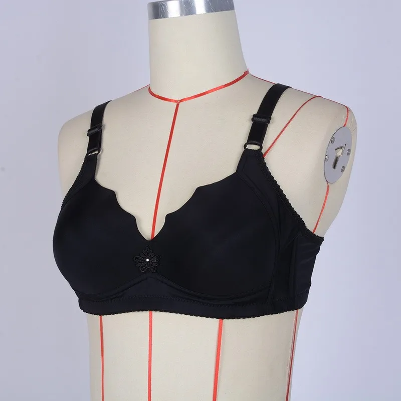 

2021 Women Sexy Push Up Full Coverage Bra Wireless Deep-V Gather Bra Cup Thin Underwears Bras