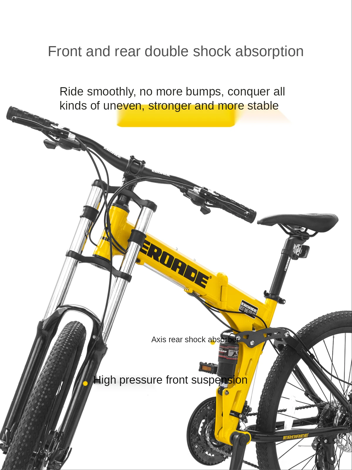 Горный велосипед двойное Демпфирование светильник повышенной проходимости с