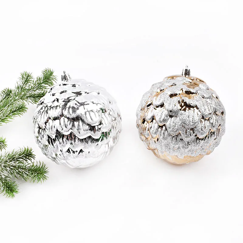 Рождественской елки Ротанг украшения-кольца (12 см) Рождественский окрашенный мяч