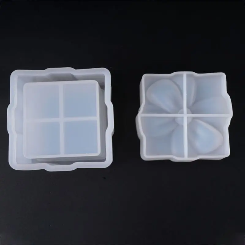 

1Set Silicone Bow Tie Box Mold DIY Jewelry Making Necklace Pendant Mould Epoxy Resin Handmade Crafts Tool