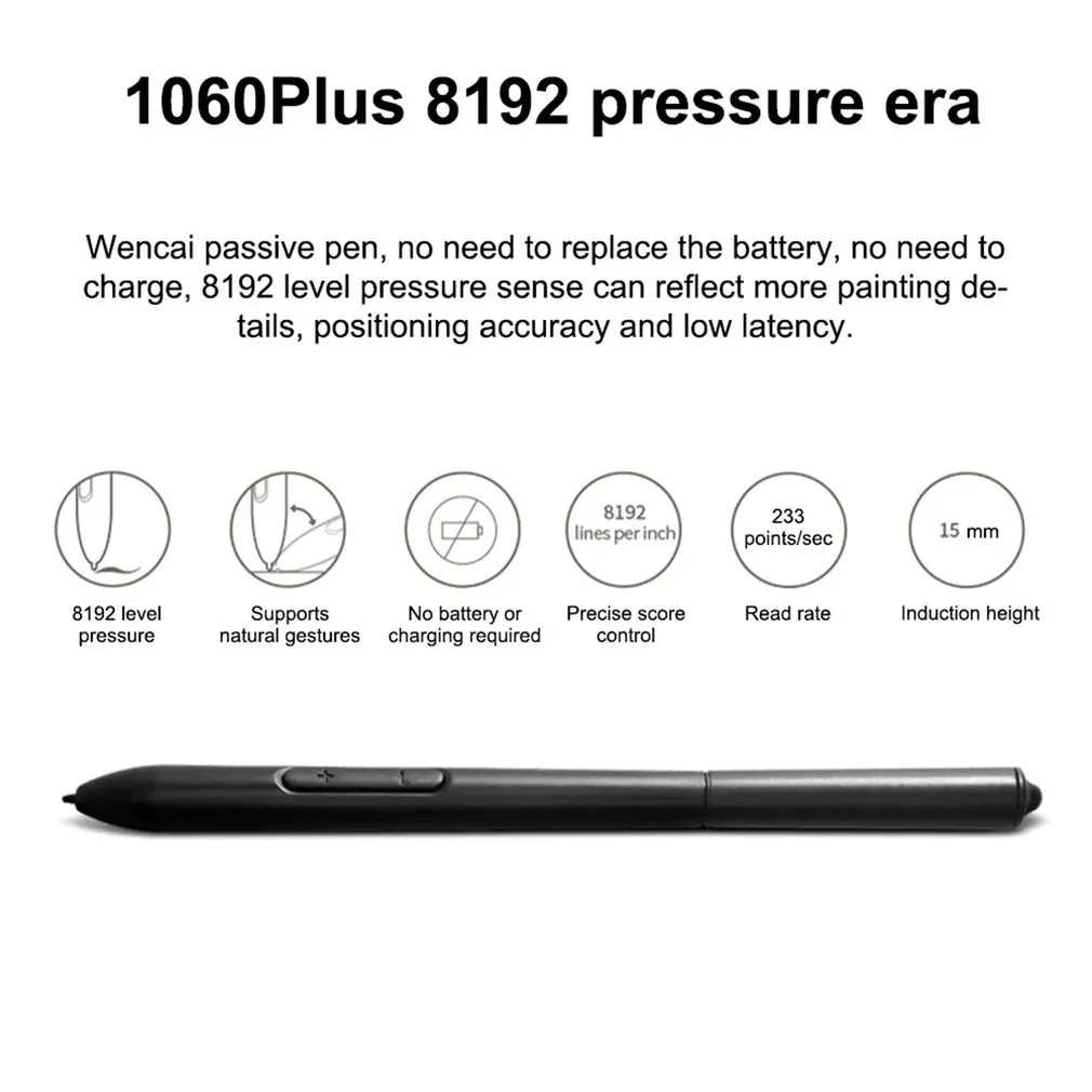 

2021 NEW 10 Inches Art Digital Graphic Tablet Digital Drawing Board 5080LPI With 8192 Level Pen Pressure Stylus