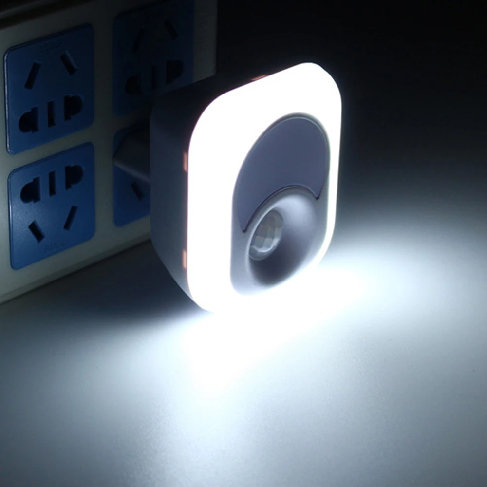 Светодиодный ночник с датчиком движения Пассивный инфракрасный светильник