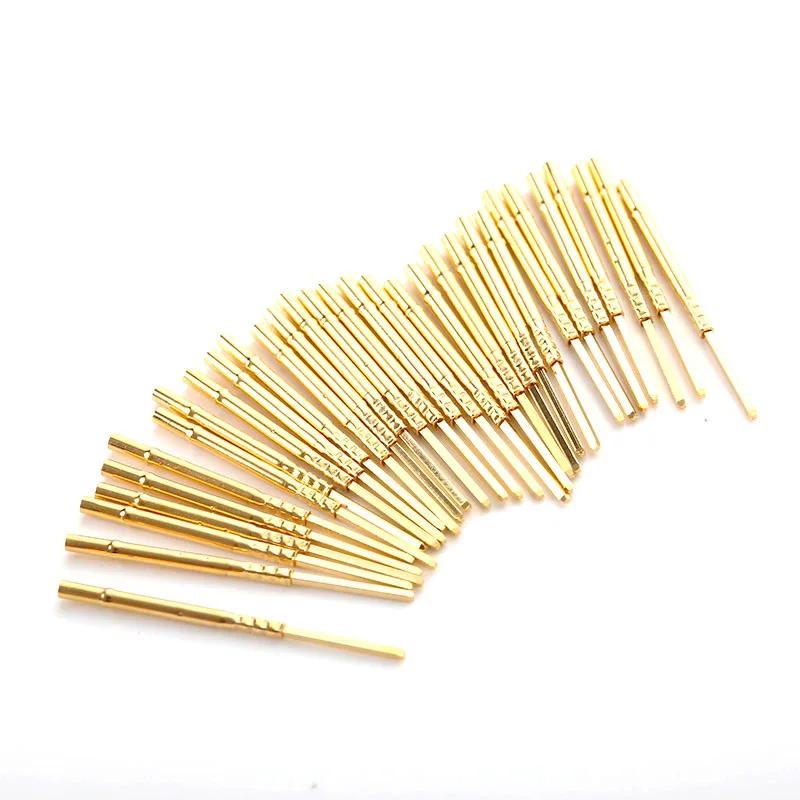 

100PCS R75-2W Spring Test Probe Needle Seat 1.32mm Outer Diameter Length 26.5mm Casing