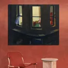 Эдвард Хоппер, обои, холст, картина, печать, гостиная, украшение для дома, современные фотообои, рамка