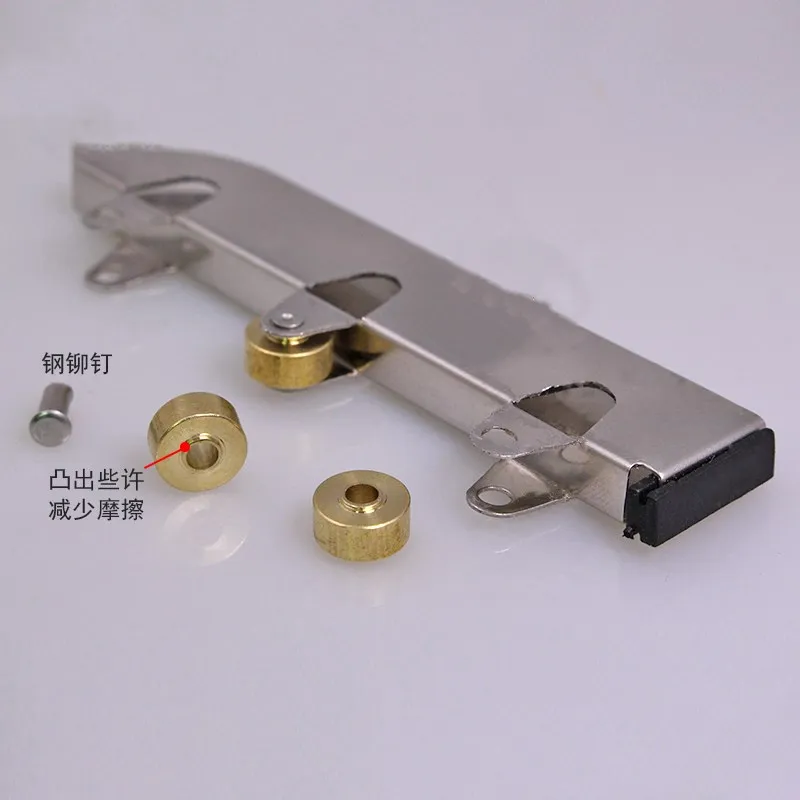 5 мм шкив для стеклянного шкафа три медных колесо детали оборудования защиты от