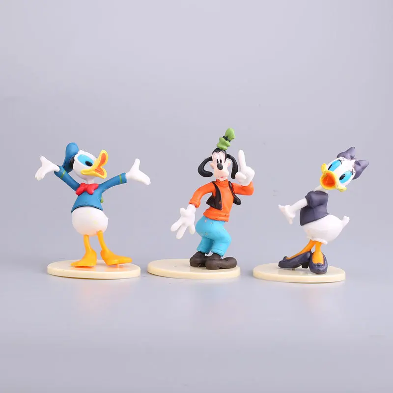 Игрушечные фигурки героев мультфильма Микки Маус Минни Дональд Дак|Игровые и