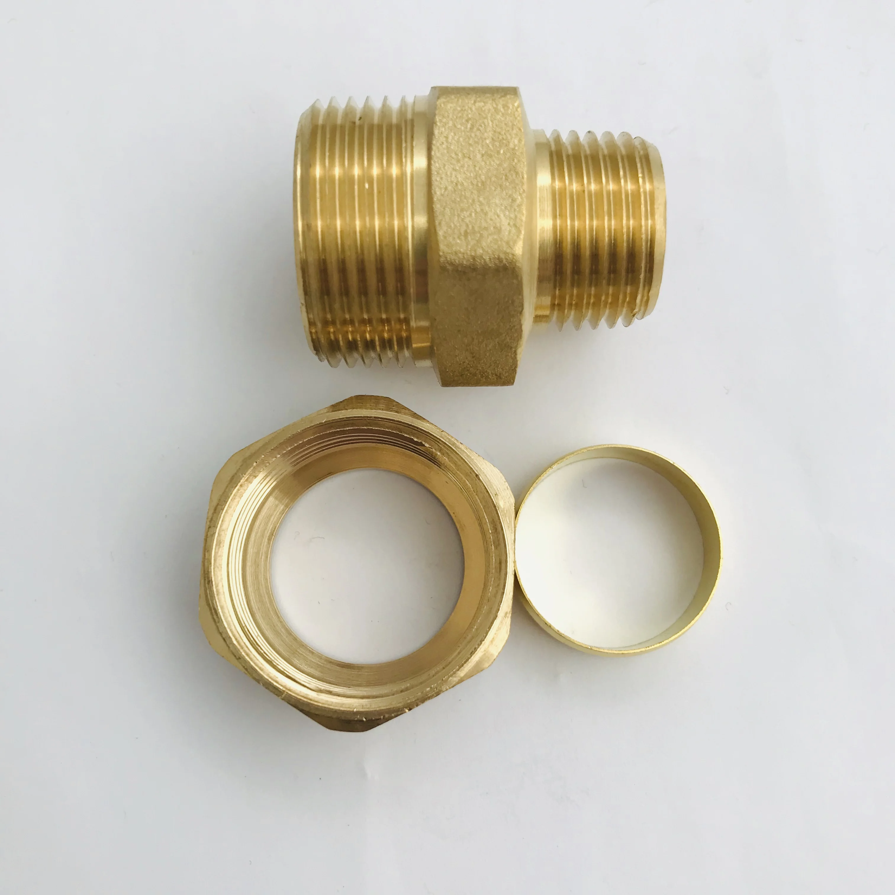 22 мм * Папа G 1/2 "Компрессионный фитинг редукционный ниппель для наружный