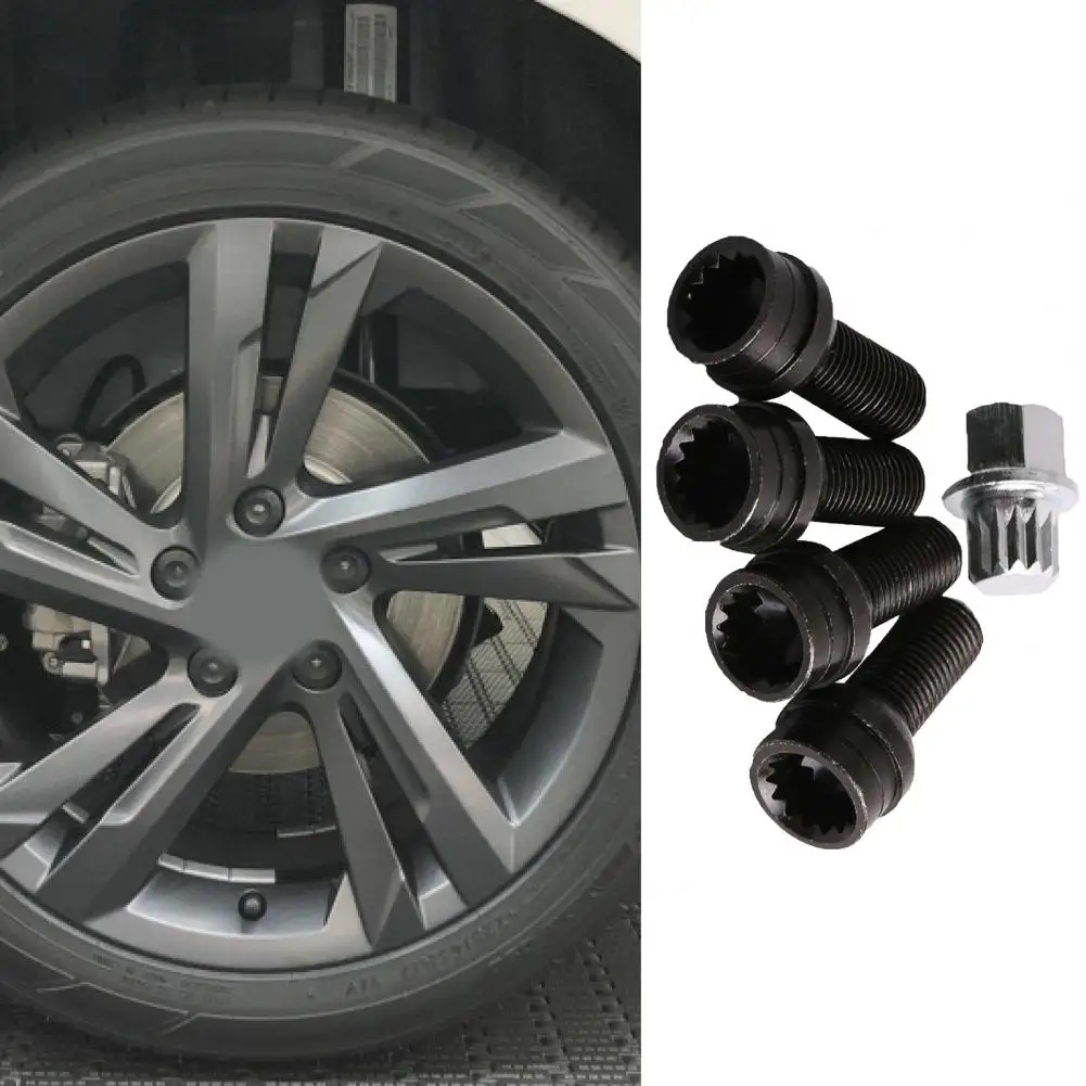 1 комплект противоугонные болты и гайки 1K0698137A для VW Golf4/MK4/Passat-B5 1998-2005