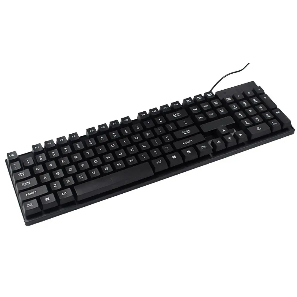 Проводная игровая клавиатура USB эргономичная Удобная для ПК ноутбука Pro Gamer 2 4 Ghz