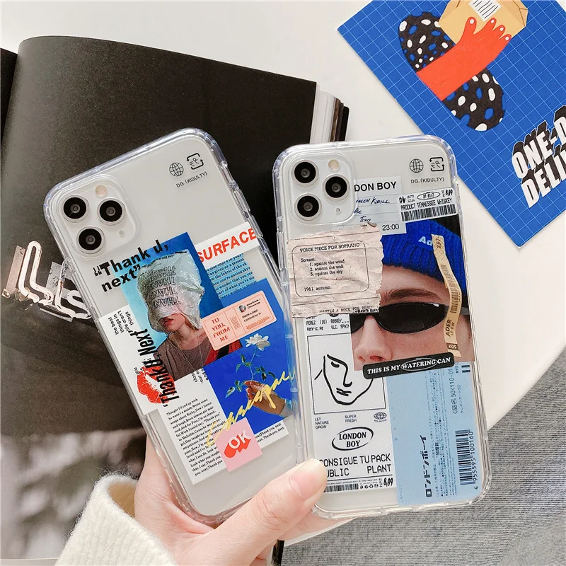 Чехол для телефона Thank u с забавными ярлыками iPhone 12 mini 11 Pro Max X XR XS 7 8 6s Plus SE 2020