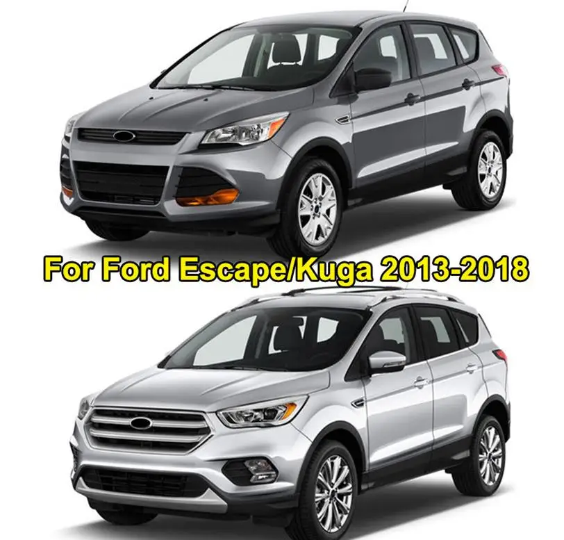 Fit For Ford Escape Kuga 3d 2013- Boot Mat Rear Trunk Liner Cargo Floor Tray Carpet Mud Kick Protector Cover