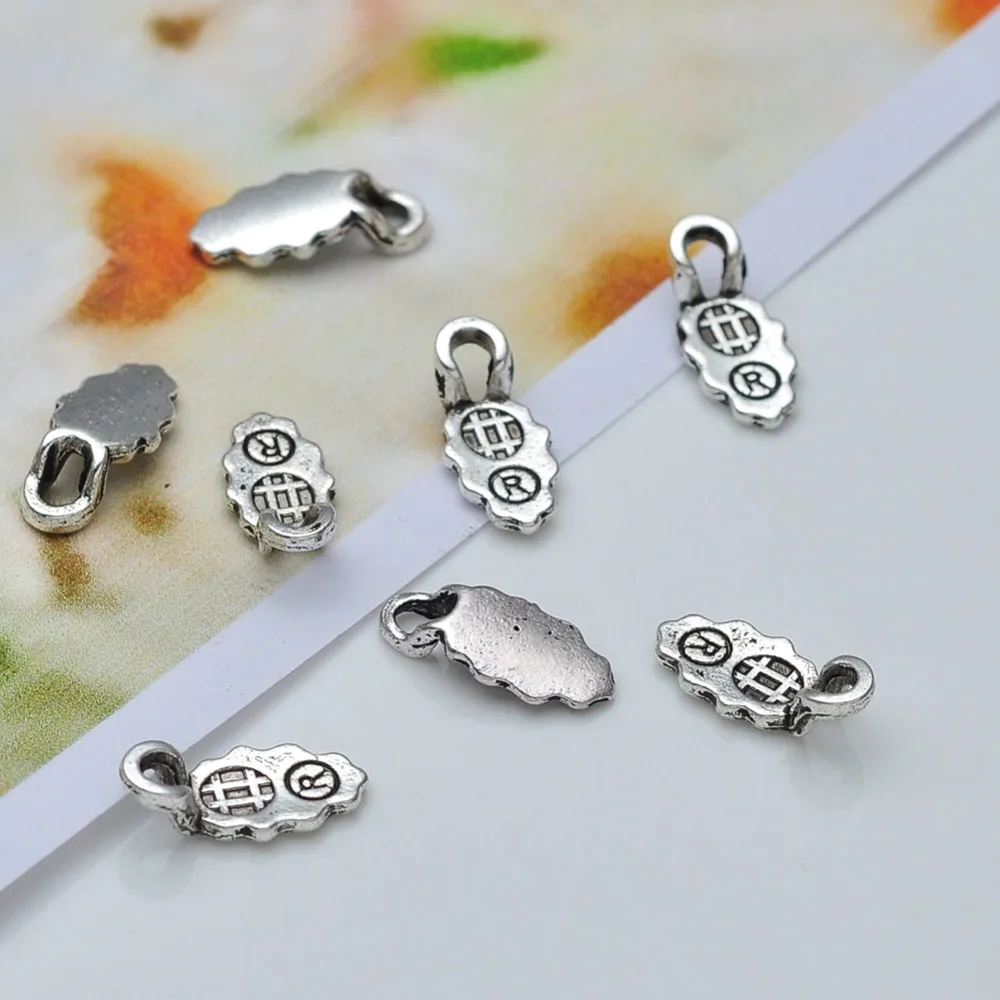 100 шт. серебряные подвески для стеклянной плитки 13 5 мм * 6 3 мм|glue on bail earings|glue bailglue